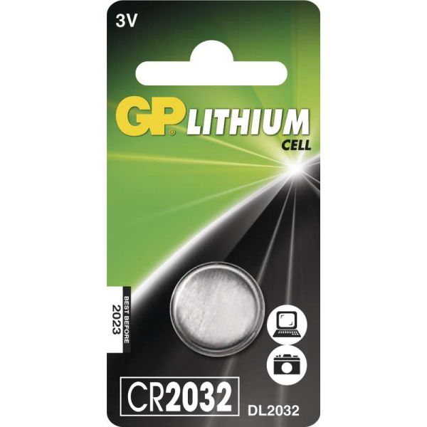 GP Batteries Lithiová knoflíková baterie GP CR2032 1ks