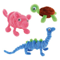 Concorde Tvořivá sada - bambulky, drátky a oči