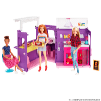 Mattel Barbie pojízdná restaurace