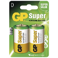 GP Batteries Alkalická baterie GP Super LR20 D 2 ks