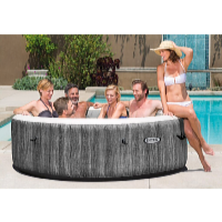 Intex Vířivý bazén PureSpa Bubble Greywood Deluxe XL