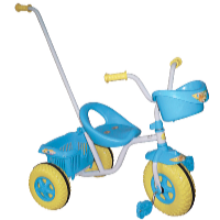 Kids World Dětská tříkolka modrá