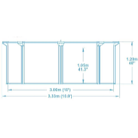 Bestway Bazén Hydrium 3 x 1,2 m set včetně příslušenství