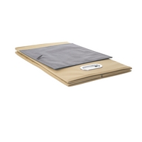 HomeLife Textilní koš na prádlo 62 l, béžový