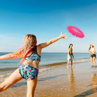 Kids World Létající vodní Frisbee Splash