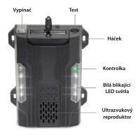 HomeLife Odpuzovač kun a hlodavců 3v1 GH-716