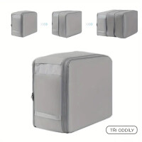 HomeLife Samokompresní skládací organizér ZIP BAG 52 x 42 x 60 cm