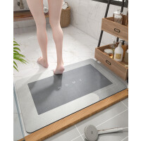 HomeLife Koupelnová absorpční předložka 40 x 60 cm obdélník, šedá