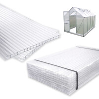 Garden King Polykarbonátový skleník - výplně 380 x 190 x 195 cm B