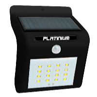 Platinium Nástěnné solární LED světlo s detektorem pohybu