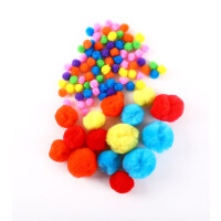 Concorde Tvořivá sada - bambulky, drátky a oči