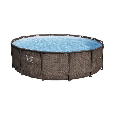 Bestway Bazén Steel Pro Max Rattan 3,66 x 1 m bez filtrace