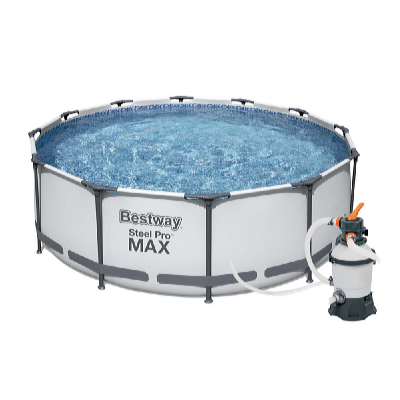 Bazén Steel Pro Max 3,66 x 1 m s pískovou filtrací Standard Plus