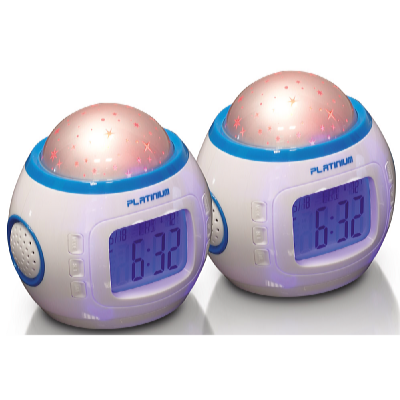 Relaxační budík s noční oblohou MP-230 2 ks