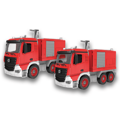 Logická stavebnice LOGIS AUTO hasiči sada 2 ks