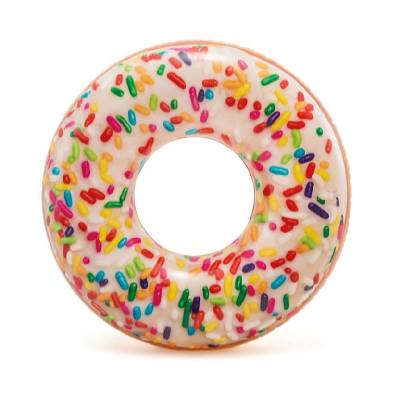 Nafukovací kruh Sprinkle Donut 114 cm