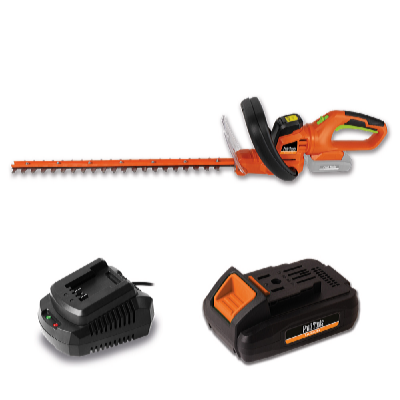 AKU plotové nůžky MOE-KT01-18 + AKU baterie 20V 2Ah + Rychlonabíječka 