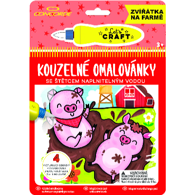 Concorde Kouzelné omalovánky - zvířátka na farmě