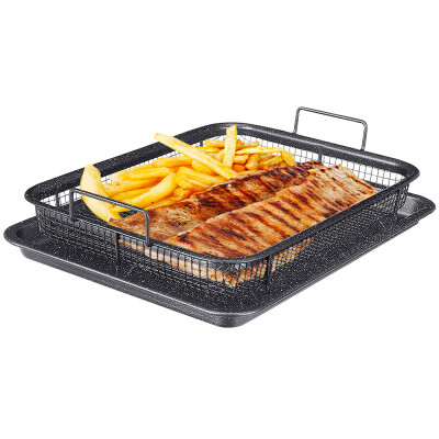 De Gusto Plech s grilovacím košem MAXI CRISPER 33 x 25 cm