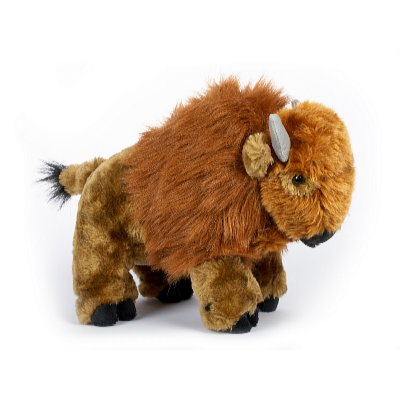 Kids World Plyšový bizon stojící 21 cm