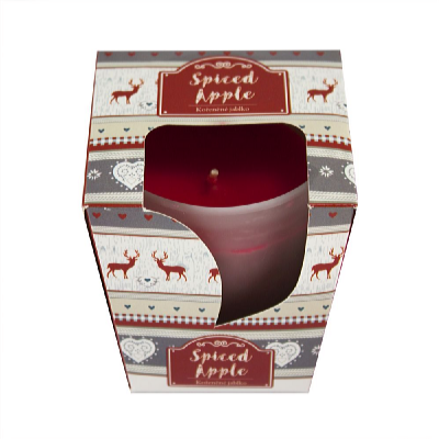 Arôme Svíčka vonná 120 g sklo Spiced Apple