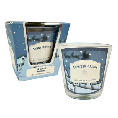Arôme Svíčka vonná 120 g sklo Winter Dream