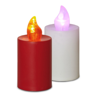 HomeLife Elektrická svíčka s plamenem 2 ks