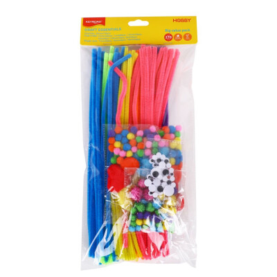 Concorde Tvořivá sada - bambulky, drátky a oči