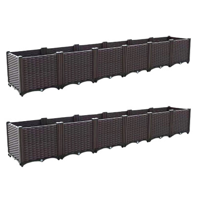 Garden King Modulární vyvýšený záhon MULTIFLEX 37 sada 2 balení