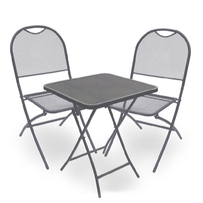 Zahradní sestava - skládací stolek + 2 židle FILO 