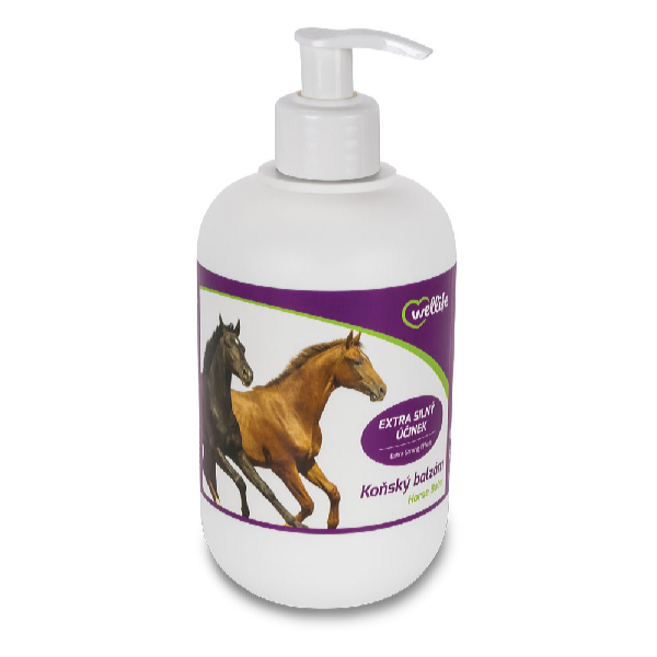 Wellife Koňský balzám Horse Balm chladivý 500 ml