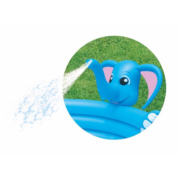 Bestway Dětský bazén Slůně se sprškou 152 x 74 cm