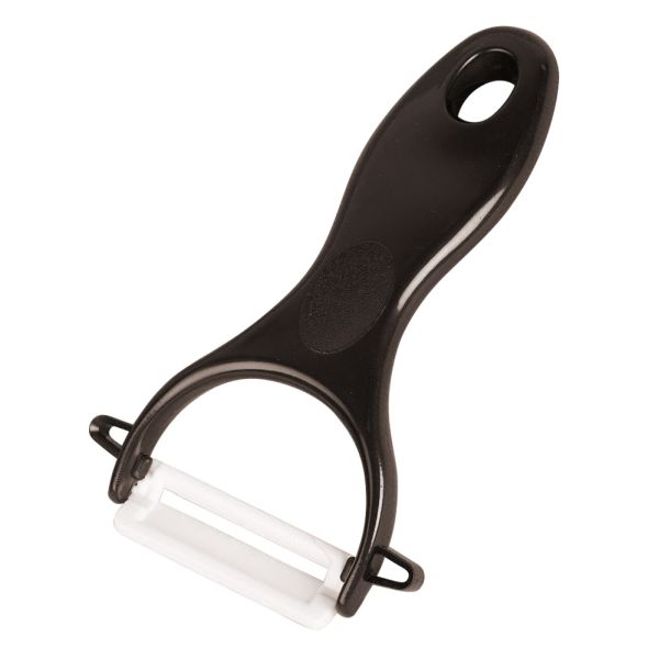 De Gusto Keramická škrabka 13 cm černá