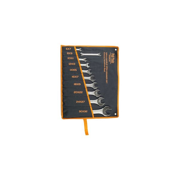 Profi Tools Sada plochých klíčů 10 ks