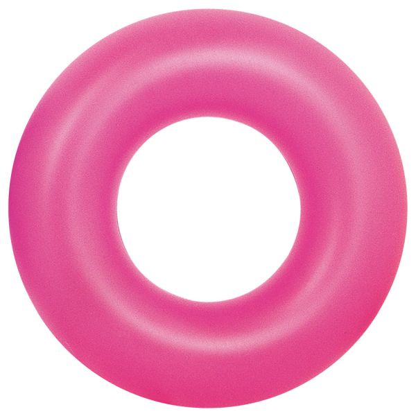 Bestway Nafukovací kruh Fluorescent 91 cm růžový