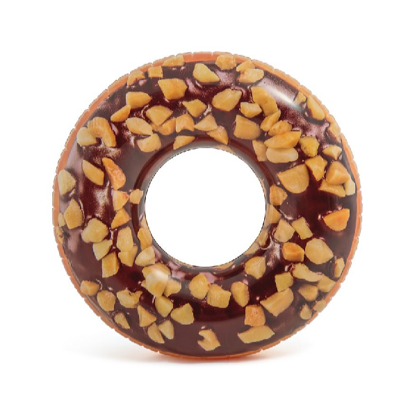 Intex Nafukovací kruh Nutty Chocolate Donut 114 cm