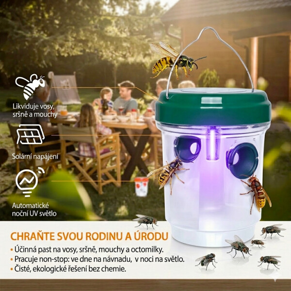 Garden King Solární lapač hmyzu LumiNox SD-SL2028