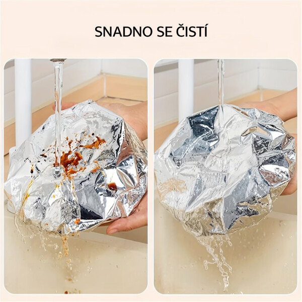 De Gusto Jednorázový obal na potraviny ELASTIC ALU 20 ks