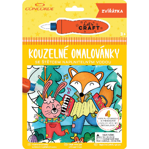 Concorde Kouzelné omalovánky - zvířátka