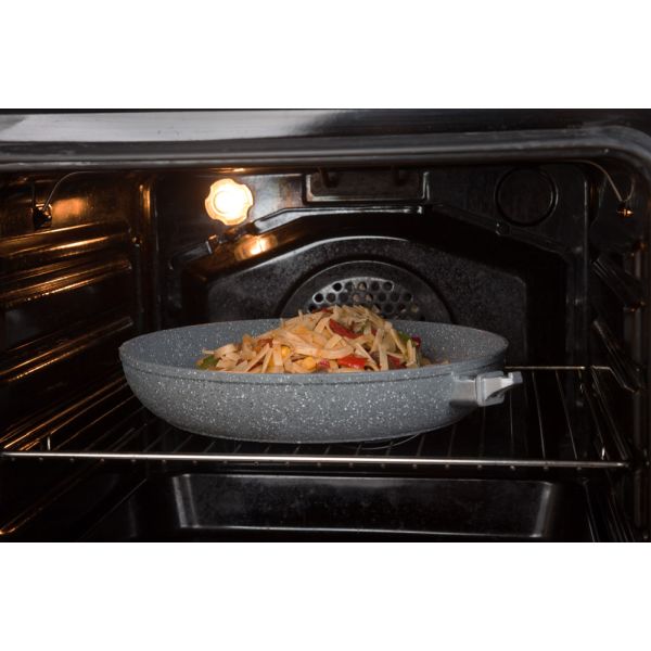 De Gusto Pánev STONITE 28 cm s odnímatelnou rukojetí