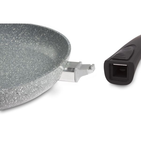 De Gusto Pánev STONITE 28 cm s odnímatelnou rukojetí