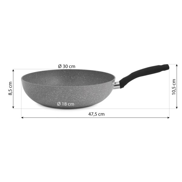 De Gusto Wok pánev STONITE 30 cm
