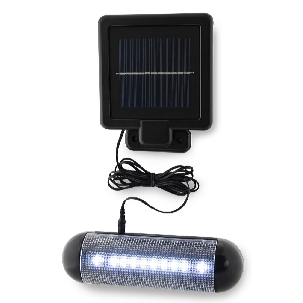 Platinium Nástěnné solární LED světlo s externím panelem SL-3008