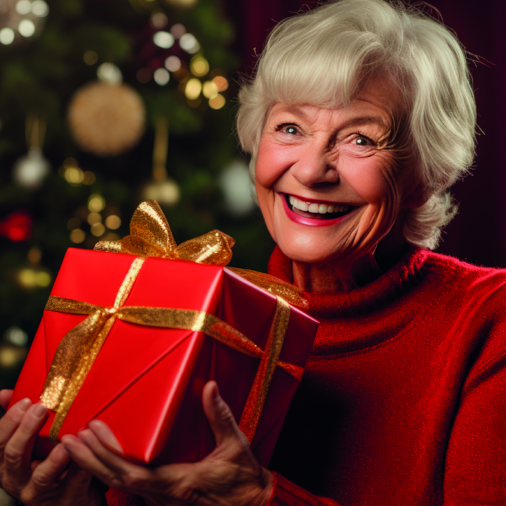 Vánoční dárek pro babičku