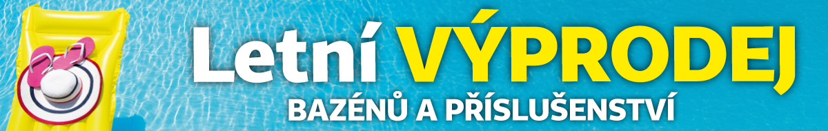 <span style="color:#ffff00;background-color:#06a2c9;">Letní výprodej bazénů</span>